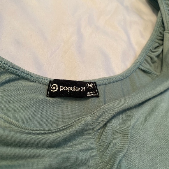 Beautiful Green Tee - Picture 2 of 3